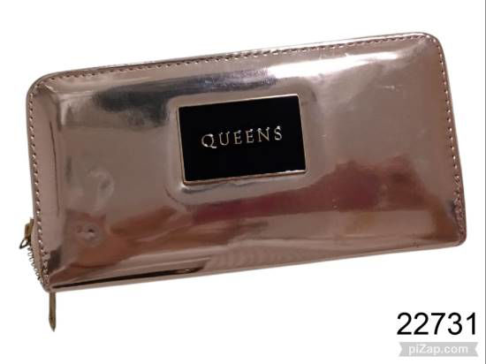 Imagen de BILLETERA DAMA QUEENS 2 CIERRES 3.26